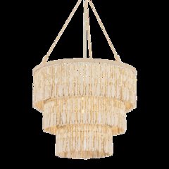 Ben Pendant, Vintage Gold Leaf