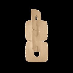 Trentino Wall Sconce, Stria Gold Leaf