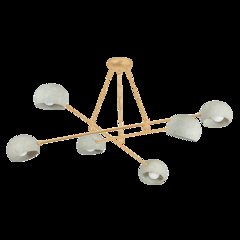 Turner Chandelier, Vintage Gold Leaf
