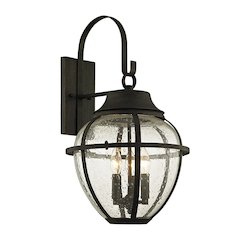 Bunker Hill Exterior Wall Sconce, Vintage Bronze