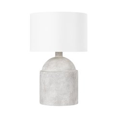 Torrance Table Lamp, Ceramic Weathered Grey
