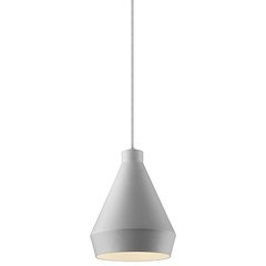 Koma Pendant, Bright Satin Aluminum