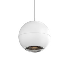Hemisphere Pendant, Texture White