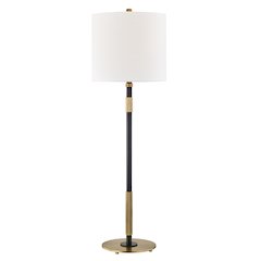 Bowery Table Lamp, Aged Brass, Old Bronze