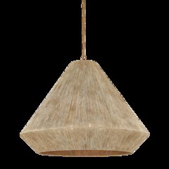 Keats Pendant, Patina Brass