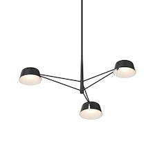 Ray Chandelier, Satin Black
