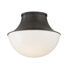 Lettie Flush Mount, Old Bronze