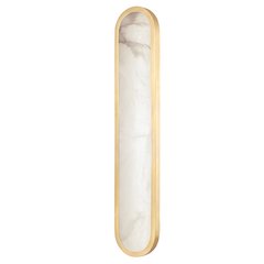 Manhasset Wall Sconce, Aged Brass