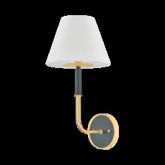 Wedgewood Wall Sconce, Aged Brass