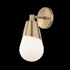 Cora Wall Sconce, Aged Brass