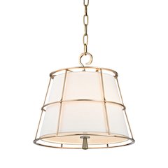 Savona Pendant, Aged Brass