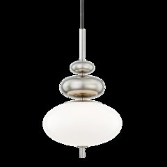 Elsie Pendant, Polished Nickel
