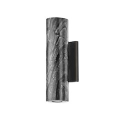 Predock Wall Sconce, Black Brass