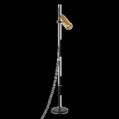 Quinn Floor Lamp, Patina Brass