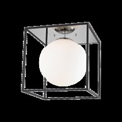 Aira Flush Mount, Polished Nickel