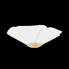 Madeline Flush Mount, Aged Brass