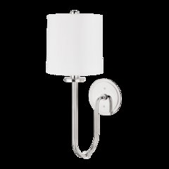 Jericho Wall Sconce, Polished Nickel
