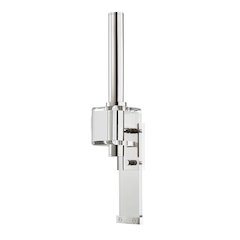 Hillcrest Wall Sconce, Polished Nickel