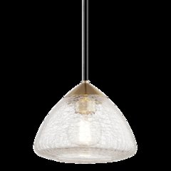 Maya Pendant, Aged Brass