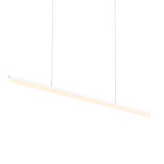 Stiletto Pendant, Satin White