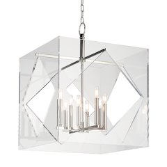 Travis Chandelier, Polished Nickel