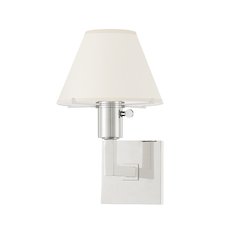 Leeds Wall Sconce, Polished Nickel