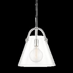 Karin Pendant, Polished Nickel