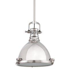 Pelham Pendant, Polished Nickel