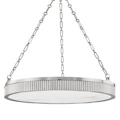 Lynden Chandelier, Polished Nickel