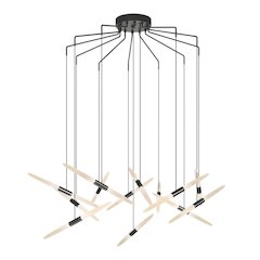 Ballet Pendant, Satin Black