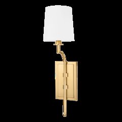 Glenford Wall Sconce, Aged Brass