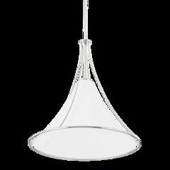 Madelyn Pendant, Polished Nickel