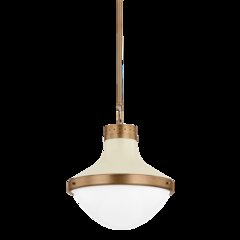 Maxton Pendant, Patina Brass