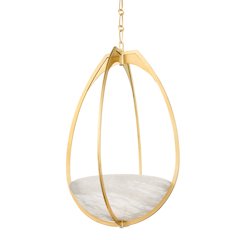 Lloyd Pendant, Aged Brass