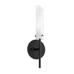 High Line Wall Sconce, Soft Off Black