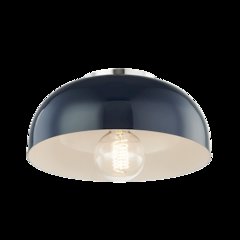 Avery Flush Mount, Polished Nickel