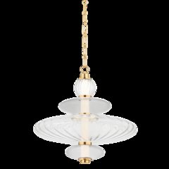 Williams Pendant, Aged Brass