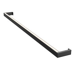 Thin-Line Wall Sconce, Satin Black