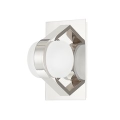 Orbit Wall Sconce, Polished Nickel