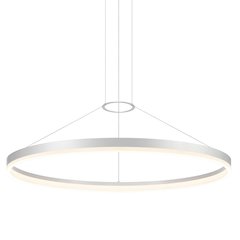 Corona Pendant, Bright Satin Aluminum