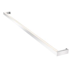 Thin-Line Wall Sconce, Bright Satin Aluminum