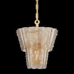 Cassian Chandelier, Vintage Gold Leaf