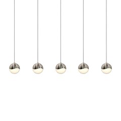 Grapes Pendant, Satin Nickel