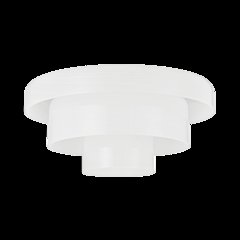 Port Richmond Flush Mount, Aged Brass
