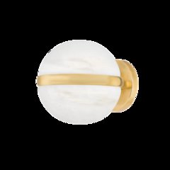 Kyomi Wall Sconce, Vintage Brass