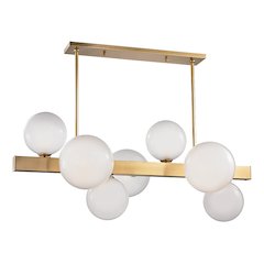 Hinsdale Linear, Aged Brass