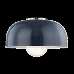 Avery Flush Mount, Polished Nickel