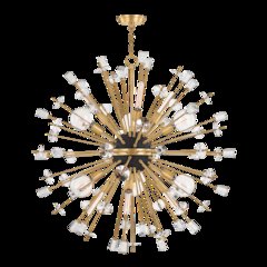 Liberty Chandelier, Aged Brass