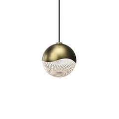 Grapes Pendant, Brass