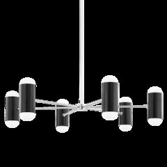 Kira Chandelier, Polished Nickel